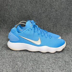 Nike Hyperdunk Low Basketball Shoe Women's Size 12 Blue White Athletic Training